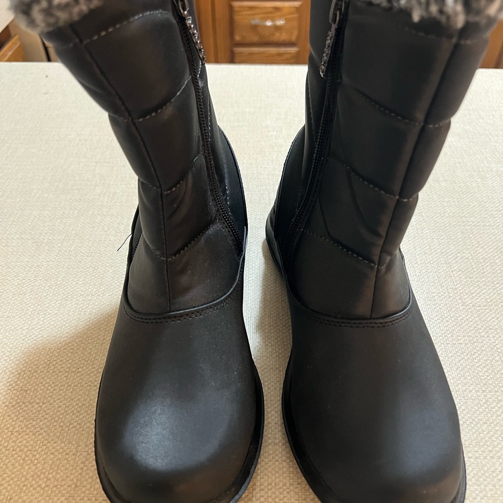 Black Kids Winter Boots